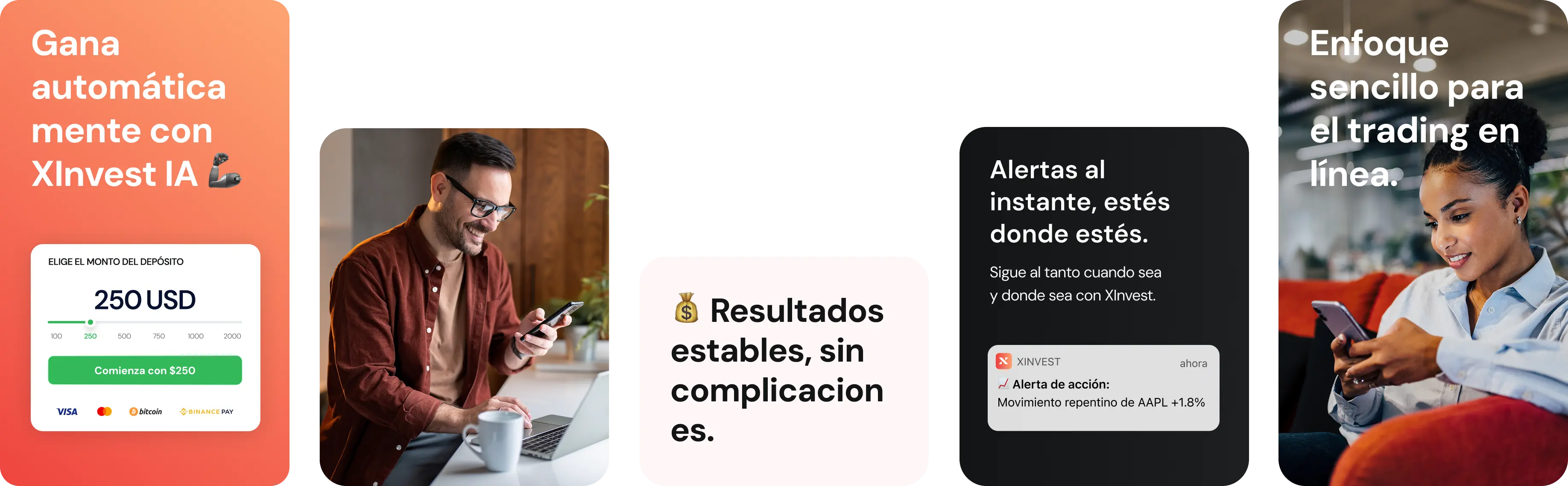 💰 Stable results, hassle-free, Instant Alerts Wherever You Are, Earn automatically with XInvest AI